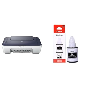 canon pixma mg2577s all-in-one inkjet colour printer bluewhite