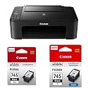 Canon PIXMA TS3370s All in One (Print, Scan, Copy) WiFi Inkjet Colour Printer for Home