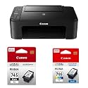 Canon PIXMA TS3370s All in One (Print, Scan, Copy) WiFi Inkjet Colour Printer for Home