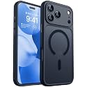 CANSHN Magnetic Shockproof for iPhone 18 Pro Max Case, Black