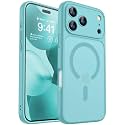 CANSHN Magnetic Shockproof for iPhone 18 Pro Case, Teal