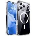 CANSHN Magnetic Shockproof for iPhone 18 Pro Case, Clear