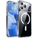CANSHN Magnetic Shockproof for iPhone 18 Pro Max Case, Clear