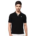 Cantabil T-Shirt for Men l Breathable &amp; Soft with Color Fastness Regular Fit Round Neck Poly Cotton Fabric Printed Pattern