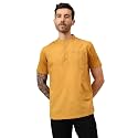 Cantabil Men39s Solid Mandarin Collar Half Sleeves