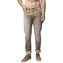Cantabil Men Khaki Cotton Regular Fit Casual