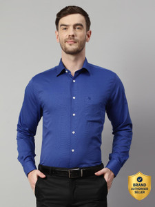 CANTABIL Men Regular Fit Solid Spread Collar