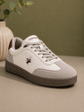 CANTABIL Mens Beige Colourblock Casual Sneakers Sneakers