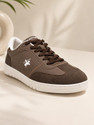 CANTABIL Mens Brown Colourblock Casual Sneakers Sneakers