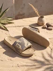 CANTABIL Men Slides Beige 9
