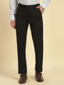 CANTABIL Regular Fit Men Black Trousers