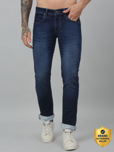CANTABIL Regular Men Dark Blue Jeans