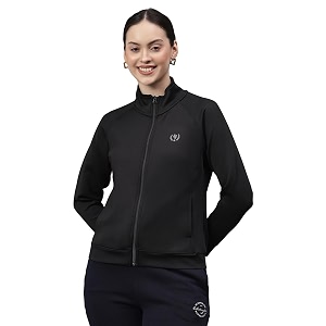 Cantabil Solid Full Sleeves High Neck Regular