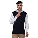 Cantabil Solid Reversible V Neck Sleeveless Regular