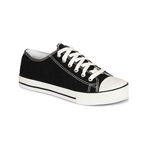 mozafia comfortable canvas lace-up casual sneakers shoes for men39s mzf-all-sport-blackwhite-6