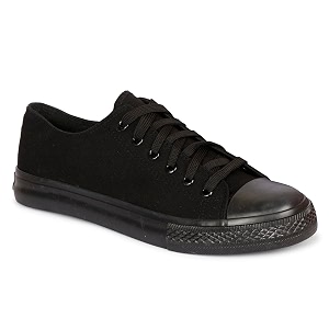 mozafia comfortable canvas lace-up casual sneakers shoes for men39s mzf-all-sport-all black-55