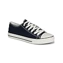 MOZAFIA Comfortable Fashion Lace-up Sneakers with Classic Low Tops Canvas Casual Shoes for Men (MZF-N-ALL-SPORT-Navy-10)