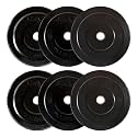 CAP 2-inch Olympic Bumper Plate Weight Set | 100-370 lbs | Multiple Colors | Storage Rack Optional