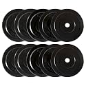 CAP 2-inch Olympic Bumper Plate Weight Set | 100-370 lbs | Multiple Colors | Storage Rack Optional