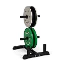 CAP 2-inch Olympic Bumper Plate Weight Set | 100-370 lbs | Multiple Colors | Storage Rack Optional