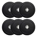 CAP 2-inch Olympic Bumper Plate Weight Set | 100-370 lbs | Multiple Colors | Storage Rack Optional