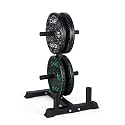 CAP 2-inch Olympic Bumper Plate Weight Set | 100-370 lbs | Multiple Colors | Storage Rack Optional