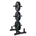 CAP 2-inch Olympic Bumper Plate Weight Set | 100-370 lbs | Multiple Colors | Storage Rack Optional