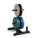 CAP 2-inch Olympic Bumper Plate Weight Set | 100-370 lbs | Multiple Colors | Storage Rack Optional