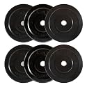 CAP 2-inch Olympic Bumper Plate Weight Set | 100-370 lbs | Multiple Colors | Storage Rack Optional