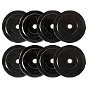 CAP 2-inch Olympic Bumper Plate Weight Set | 100-370 lbs | Multiple Colors | Storage Rack Optional