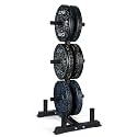 CAP 2-inch Olympic Bumper Plate Weight Set | 100-370 lbs | Multiple Colors | Storage Rack Optional
