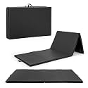 CAP Barbell All Purpose Folding Anti Tear Exercise Training Aerobic Fitness Gym &amp; Gymnastics Balance Mat | 10' x 4' Multiple Colors and Thickness Options