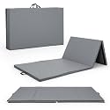 CAP Barbell All Purpose Folding Anti Tear Exercise Training Aerobic Fitness Gym &amp; Gymnastics Balance Mat | 10' x 4' Multiple Colors and Thickness Options