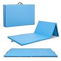 CAP Barbell All Purpose Folding Anti Tear Exercise Training Aerobic Fitness Gym &amp; Gymnastics Balance Mat | 10' x 4' Multiple Colors and Thickness Options