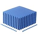 CAP Puzzle Exercise Mats | 1/2” Thick EVA Interlocking Foam Tiles for Home Gym Flooring | Multiple Options