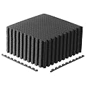 CAP Puzzle Exercise Mats | 1/2” Thick EVA Interlocking Foam Tiles for Home Gym Flooring | Multiple Options