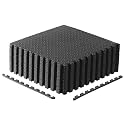 CAP Puzzle Exercise Mats | 1/2” Thick EVA Interlocking Foam Tiles for Home Gym Flooring | Multiple Options