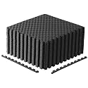 CAP Puzzle Exercise Mats | 1/2” Thick EVA Interlocking Foam Tiles for Home Gym Flooring | Multiple Options