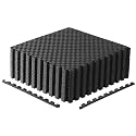 CAP Puzzle Exercise Mats | 1/2” Thick EVA Interlocking Foam Tiles for Home Gym Flooring | Multiple Options