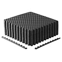 CAP Puzzle Exercise Mats | 3/4” Thick EVA Interlocking Foam Tiles for Home Gym Flooring | Multiple Options