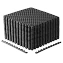 CAP Puzzle Exercise Mats | 3/4” Thick EVA Interlocking Foam Tiles for Home Gym Flooring | Multiple Options