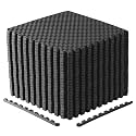 CAP Puzzle Exercise Mats | 3/4” Thick EVA Interlocking Foam Tiles for Home Gym Flooring | Multiple Options