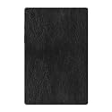 Capes Tablet Skins Compatible with Samsung Galaxy Tab A8 | Ultra-Thin Protective Film | Anti-Scratch Vinyl Decal Skin | Not Case/Cover (Black Leather, Back Skin)