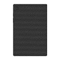 Capes Tablet Skins Compatible with Samsung Galaxy Tab A8 | Ultra-Thin Protective Film | Anti-Scratch Vinyl Decal Skin | Not Case/Cover (Carbon Fibre Black, Back Skin)