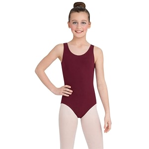 capezio girls39 high-neck tank leotard