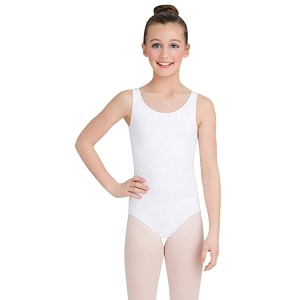 capezio girls39 high-neck tank leotard