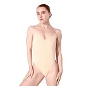Capezio Women's Camisole Leotard With Clear Transition Straps