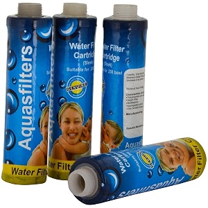 capital thread carbon water filter cartridge 9 inch pack of 4  ro water purifier compatible  premium carbon filtration for cleaner drinking water