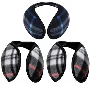unisex winter warmer earmuffs men women for ear cover protector from cold winter pack 3
