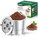 CAPMESSO Reusable K Cups for Keurig 5-Hole Supreme, K Slim &amp; K Duo Gen 2